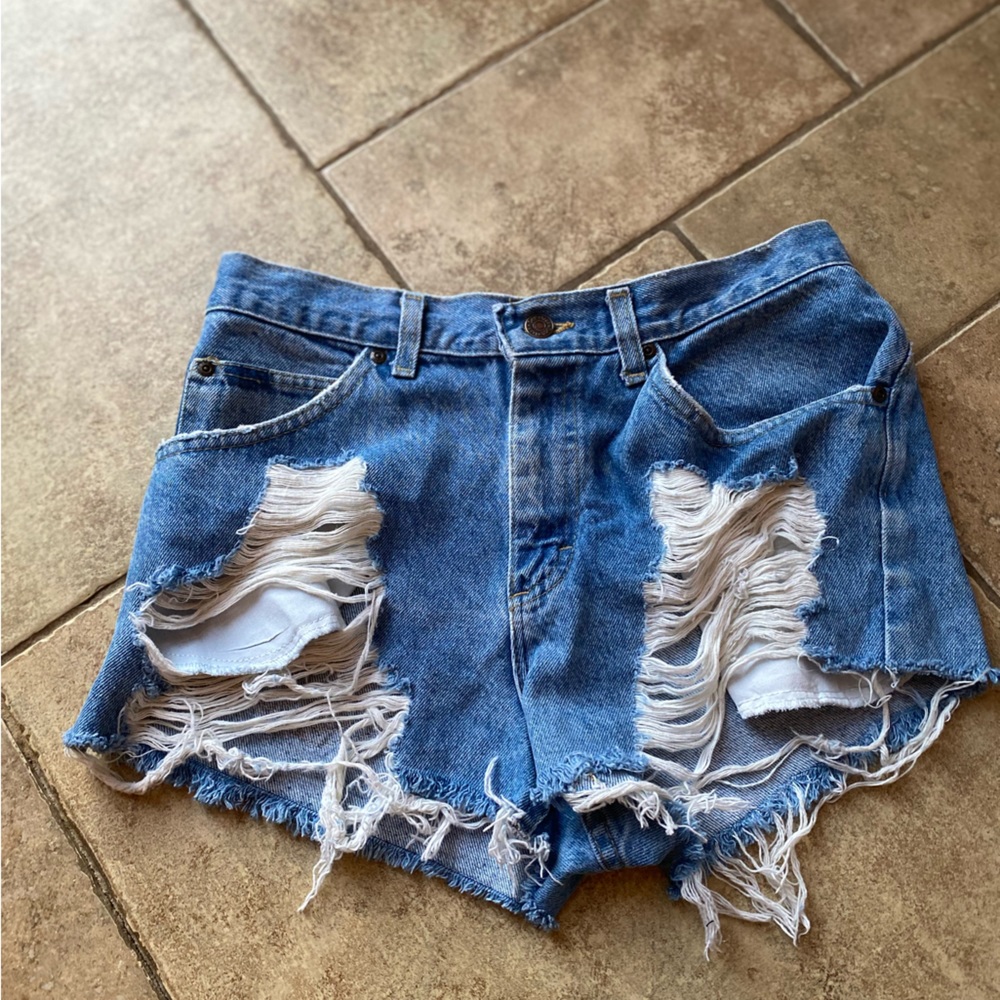 Furst Of A Kind 29 Distressed Jean Shorts - Picture 1 of 3